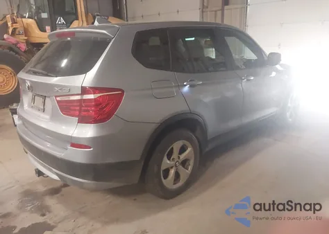2011 BMW X3 xDrive28I from USA, damaged, VIN 5UXWX5C56BL716010